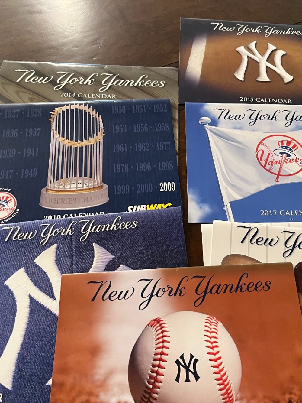 New York Yankee Calenders